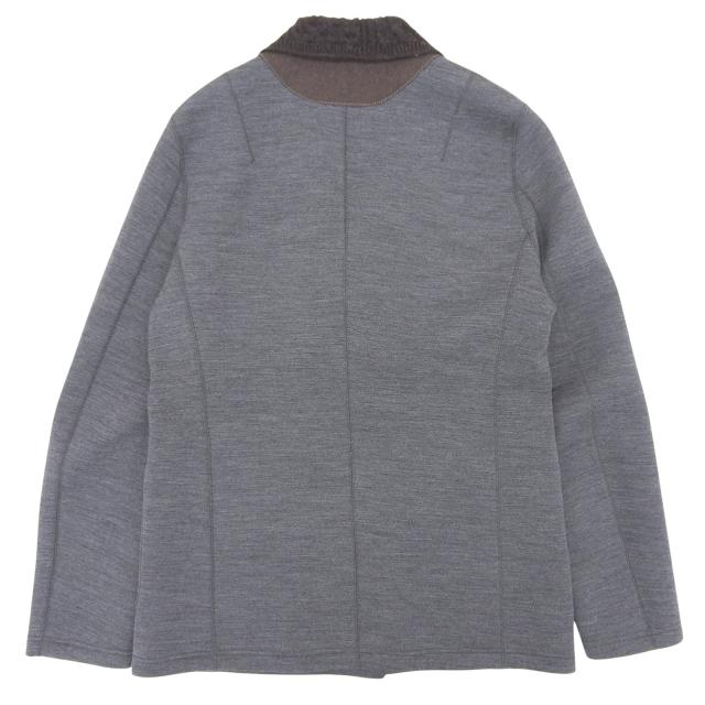 極美品△kolor カラー 22WCM-J07201 襟切り替えデザイン ダンボール