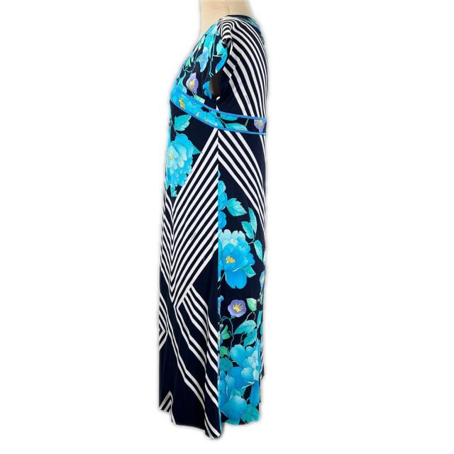 極美品△LEONARD FASHION レオナール ファッション コットン100％ 花柄