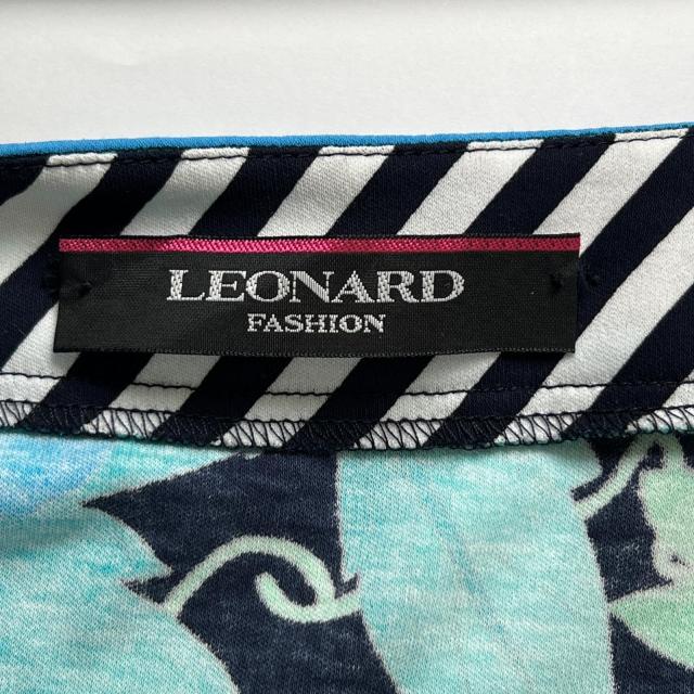 極美品△LEONARD FASHION レオナール ファッション コットン100％ 花柄