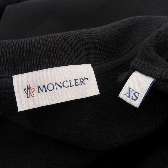 極美品▲MONCLER モンクレール 21年製 MAGLIA デカロゴ グラデーション トラックジャケット ジャージ ブラック XS 正規品 メンズ 極美品△MONCLER モンクレール 21年製 MAGLIA デカロゴ グラデーション