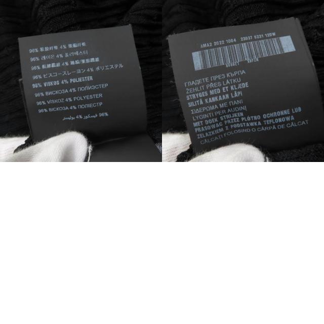 美品☆PRADA プラダ 22SS 23937 S231 12DW トライアルワッペン付 ニットドレス ワンピース ブラック 36 イタリア製 正規品 レディース 美品☆PRADA プラダ 22SS 23937 S231 12DW トライアルワッペン付