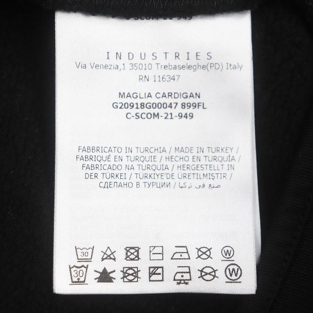 極美品△MONCLER モンクレール 21年製 MAGLIA デカロゴ グラデーション