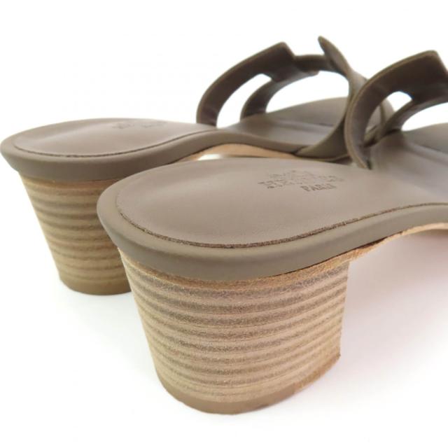 美品◇HERMES エルメス AF151215Z オアジス レザー エトゥープ H