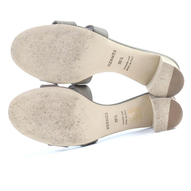 美品◇HERMES エルメス AF151215Z オアジス レザー エトゥープ H