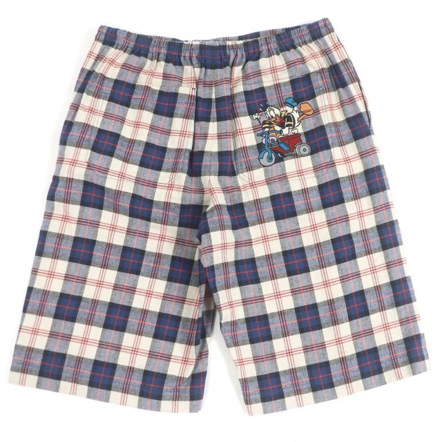 未使用品□GUCCI Disney グッチ ディズニー 644131 リネン混 チェック 