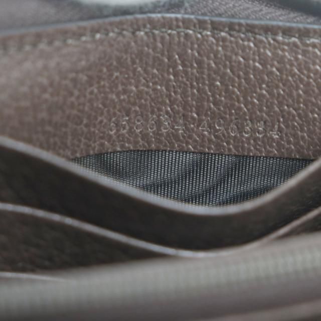 極美品▽GUCCI グッチ 658634 バンブー ジャンボ GG レザー使い