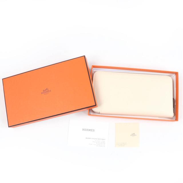 極美品☆HERMES エルメス アザップ ロング シルクイン ラウンド 
