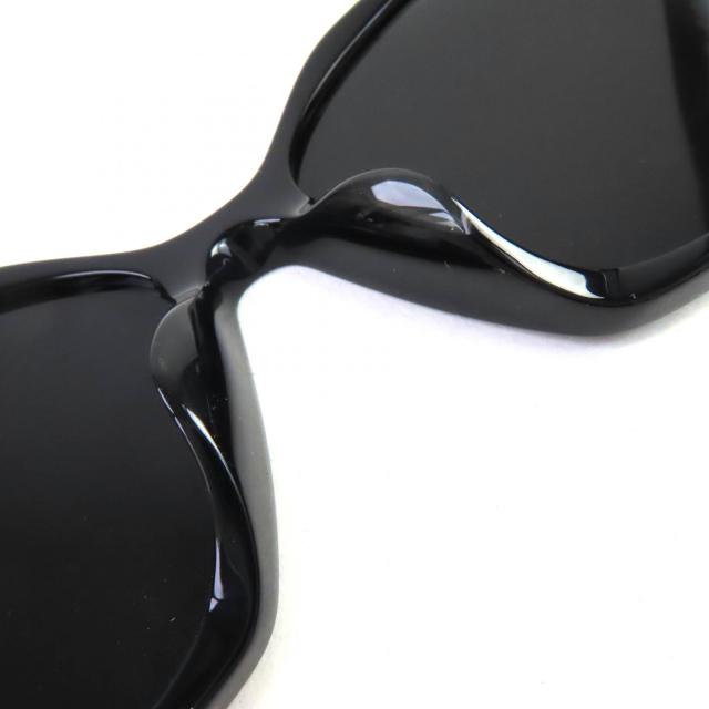 極美品△PRADA プラダ SPR 19Z-F ロゴ アジアンフィット サングラス アイウェア ブラック 56□16 145 ケース付き イタリア製 レディース_6