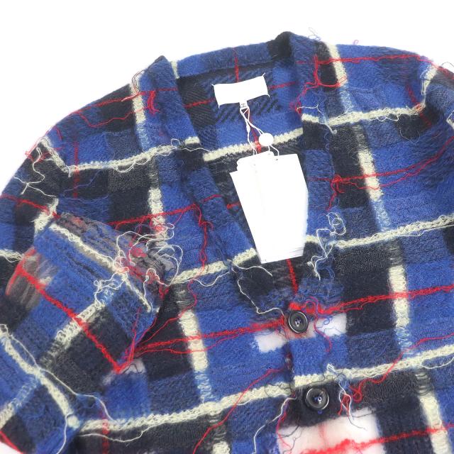 未使用品□Maison Margiela メゾンマルジェラ 23AW S67HP0001 モヘア混 