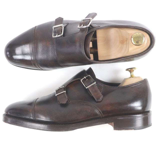 美品□John Lobb ジョンロブ ウィリアム ミュージアムカーフ 9795