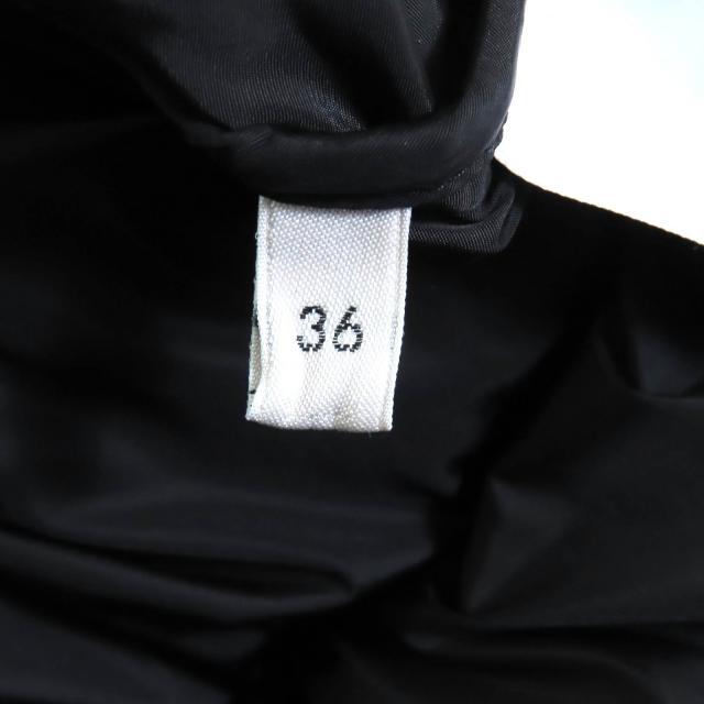 極美品△CELINE セリーヌ 2W987795W トリオンフワッペン キルティング モノグラム パディングベスト ブラック 36 伊製 正規品 レディース_8