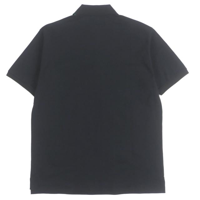 未使用品▼GUCCI グッチ 795810 ウェブストライプ ロゴ入りボタン 半袖ポロシャツ ブラック レッド グリーン L イタリア製 正規品 メンズ 未使用品▽GUCCI グッチ 795810 ウェブストライプ ロゴ入りボタン 半袖