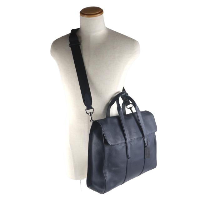 美品▽COACH コーチ 58097 メトロポリタン ポートフォリオ レザー ロゴ