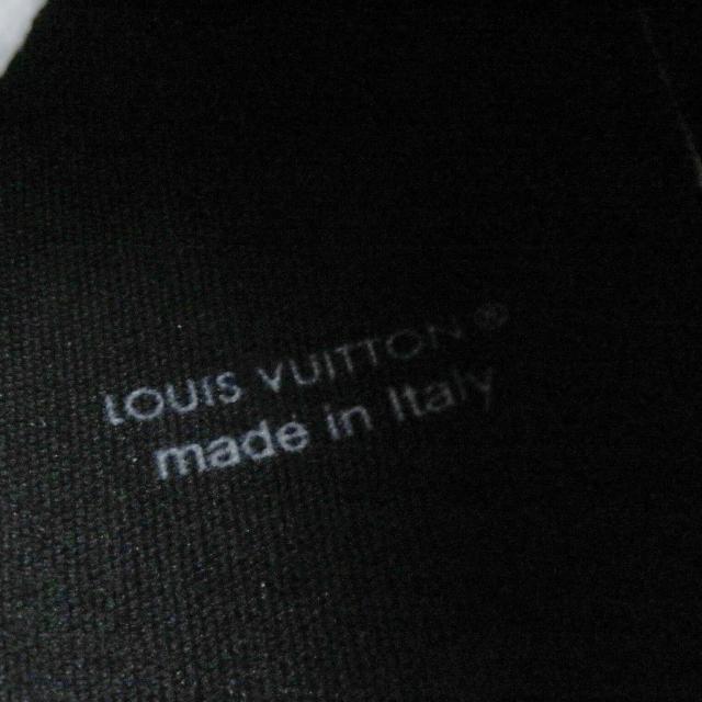 未使用品□LOUIS VUITTON ルイヴィトン 2022年製 1AA3A8 LV タティックライン ローカットスニーカー イエロー シルバー 7.5 イタリア製_7