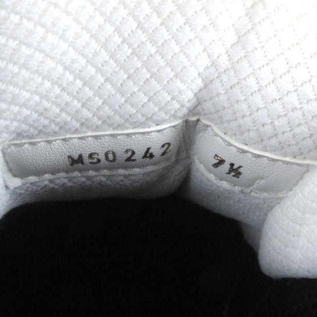 未使用品□LOUIS VUITTON ルイヴィトン 2022年製 1AA3A8 LV タティックライン ローカットスニーカー イエロー シルバー 7.5 イタリア製_8