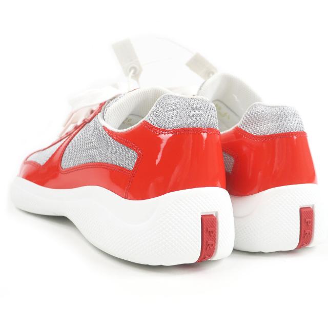 未使用品□PRADA プラダ 4E3400 アメリカズカップ パテントレザー