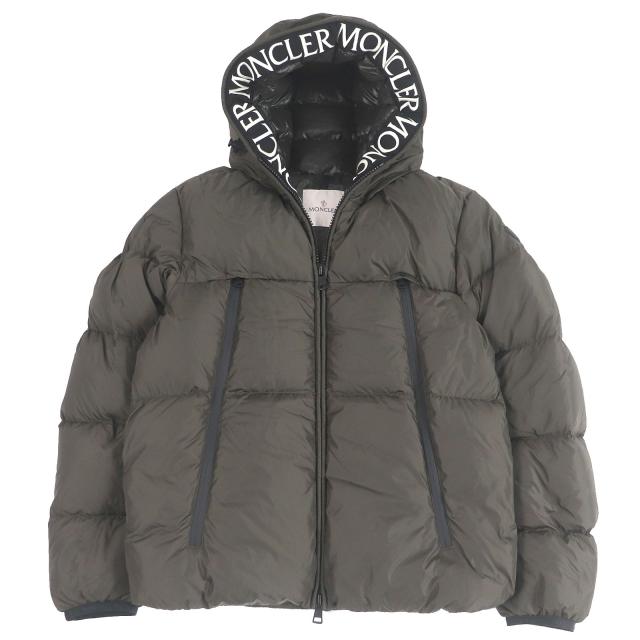 良品□MONCLER モンクレール 20-21AW MONTCLA モンクラ フードロゴ刺繍 エンブロイダリー ロゴワッペン ダウンジャケット 2 正規品