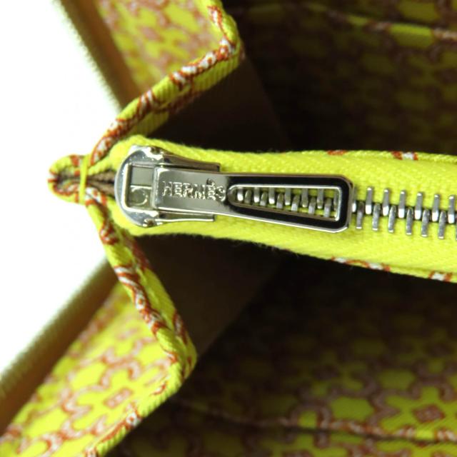 美品★HERMES エルメス アザップロング シルクイン チャイ ヴォーエプソン ラウンドZIP ロングウォレット 長財布 U刻印 箱付 仏製_7