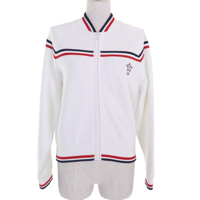 極美品★クリスチャンディオール 25SS 514V50A5001 Dior Vibe ボンバージャケット CD刺繍入り バックロゴ フロントZIP 40 定価510000円