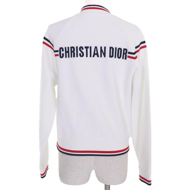 極美品★クリスチャンディオール 25SS 514V50A5001 Dior Vibe ボンバージャケット CD刺繍入り バックロゴ フロントZIP 40 定価510000円_2