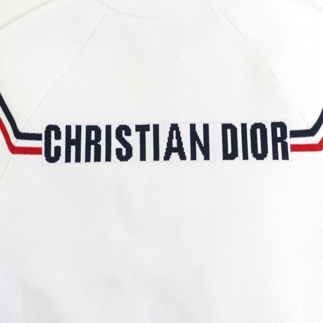 極美品★クリスチャンディオール 25SS 514V50A5001 Dior Vibe ボンバージャケット CD刺繍入り バックロゴ フロントZIP 40 定価510000円_5