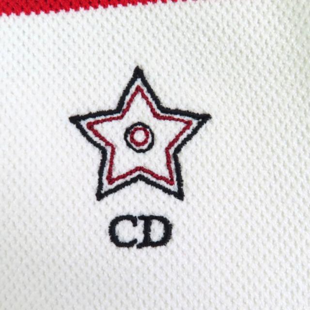 極美品★クリスチャンディオール 25SS 514V50A5001 Dior Vibe ボンバージャケット CD刺繍入り バックロゴ フロントZIP 40 定価510000円_6