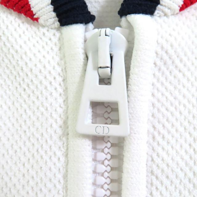 極美品★クリスチャンディオール 25SS 514V50A5001 Dior Vibe ボンバージャケット CD刺繍入り バックロゴ フロントZIP 40 定価510000円_7