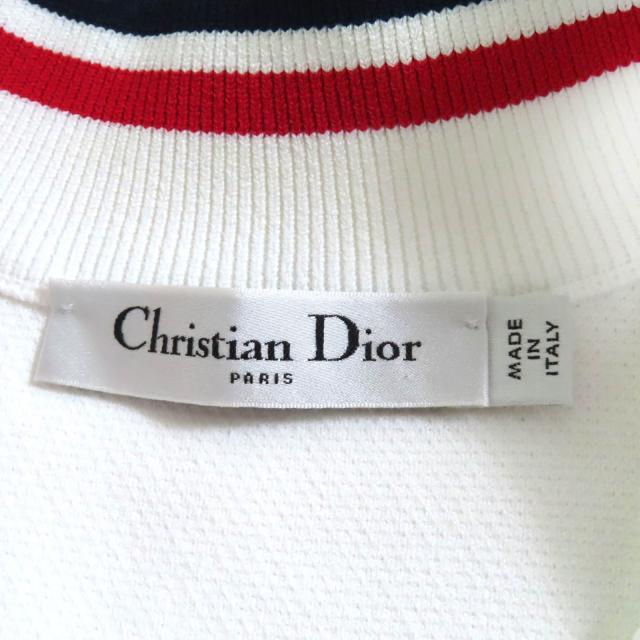 極美品★クリスチャンディオール 25SS 514V50A5001 Dior Vibe ボンバージャケット CD刺繍入り バックロゴ フロントZIP 40 定価510000円_8
