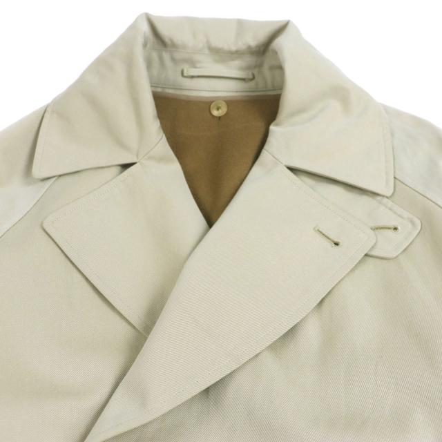 極美品▽COMOLI コモリ S03-04014 ベルト・カシミヤ混ライナー付き