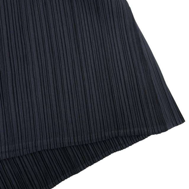 極美品▲PLEATS PLEASE プリーツプリーズ イッセイミヤケ PP13-JG539 プリーツ加工 ロング スカート チャコールグレー 3 日本製 正規品_5