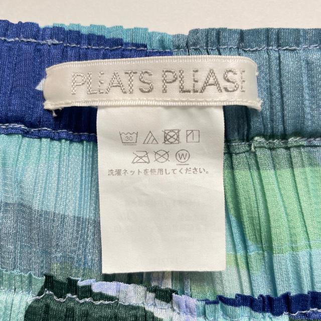 極美品▲PLEATS PLEASE プリーツプリーズ イッセイミヤケ 23年製 PP31JF673 プリーツ パンツ マルチ 4 日本製 正規品 レディース_4