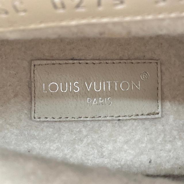 美品▲LOUIS VUITTON ルイヴィトン 2023年製 アスペンライン ムートン ベルトデザイン ショートブーツ ベージュ 37 伊製 レディース_7