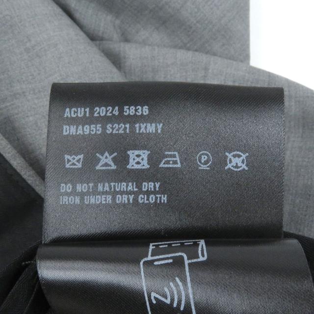 極美品□PRADA プラダ DNA955 バージンウール100 シングル スラックス