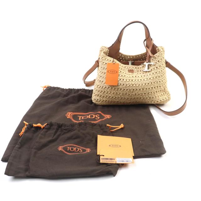 未使用品☆TOD'S トッズ XBWAPAEU000RGM5029 T タイムレス マイクロ