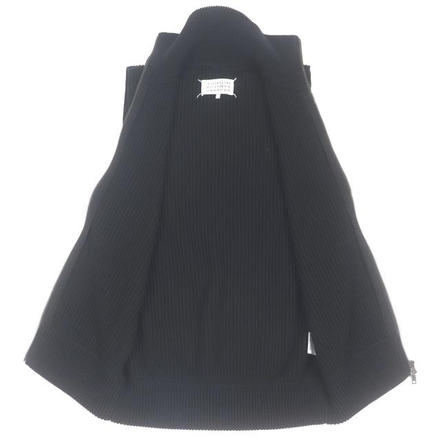 美品　マルジェラ　14 ドライバーズニットベスト　ブラック　イタリア製 極美品□Maison Margiela 14 メゾンマルジェラ14 30HA061814520