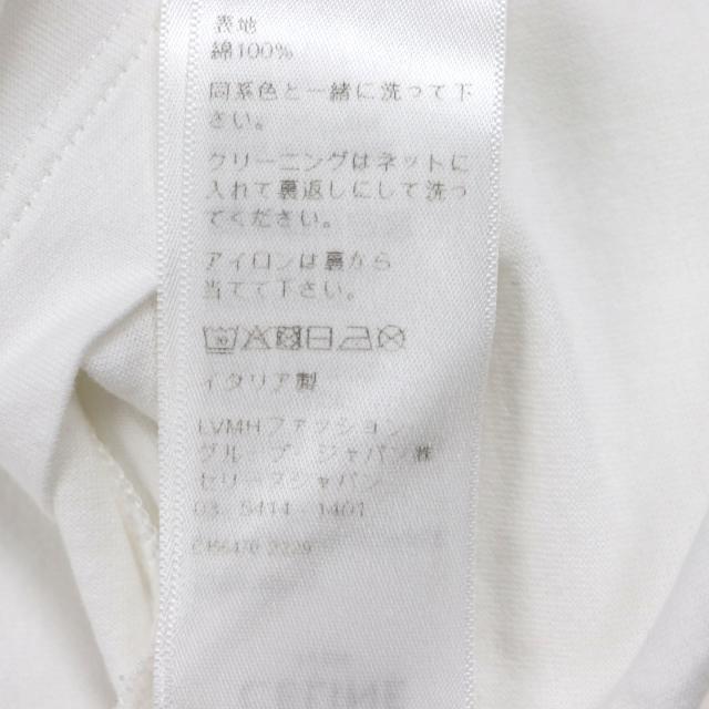 極美品▼CELINE セリーヌ 2X681671Q コットン100% エディ期 ロゴプリント クルーネック ショートスリーブ 半袖Ｔシャツ S 正規品 メンズ_7