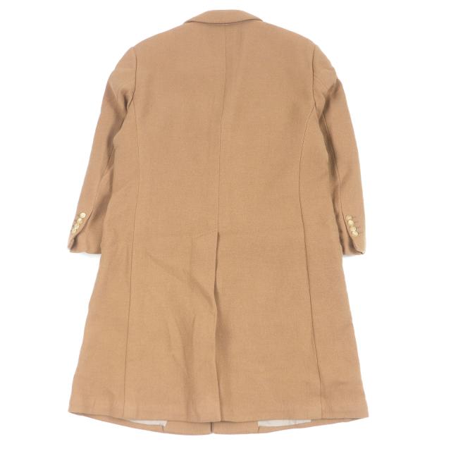 良品□Sartoria Ring サルトリア リング カシミヤ100％ ロングコート チェスターコート キャメル 48 日本製 正規品_3