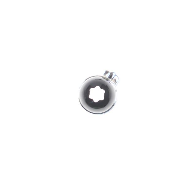美品▼MONTBLANC モンブラン スターウォーカー レジン ホワイトスター ツイスト式 ボールペン ブラック シルバー ケース付き 筆記確認済_4