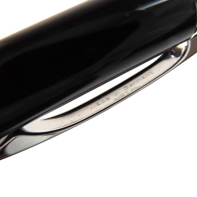 美品▼MONTBLANC モンブラン スターウォーカー レジン ホワイトスター ツイスト式 ボールペン ブラック シルバー ケース付き 筆記確認済_8
