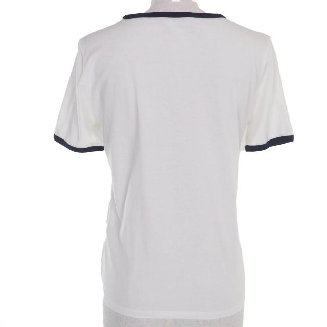 美品☆CELINE セリーヌ 2X872671Q コットン エディ期 CELINE PARIS トリオンフロゴプリント クルーネック 半袖Ｔシャツ XS 正規品