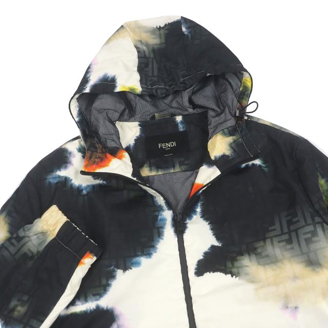 美品□FENDI フェンディ 2022年製 FAA888 FFロゴ ズッカ ペイント