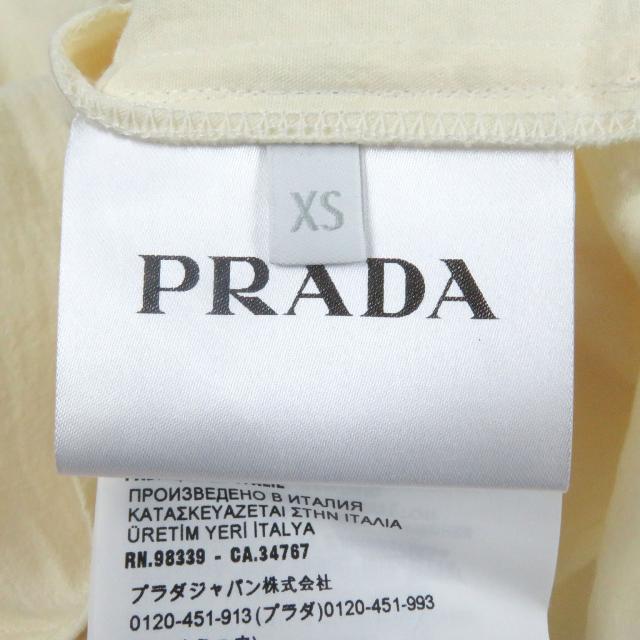 極美品□PRADA プラダ 22SS SC568 コットン100％ タトゥープリント