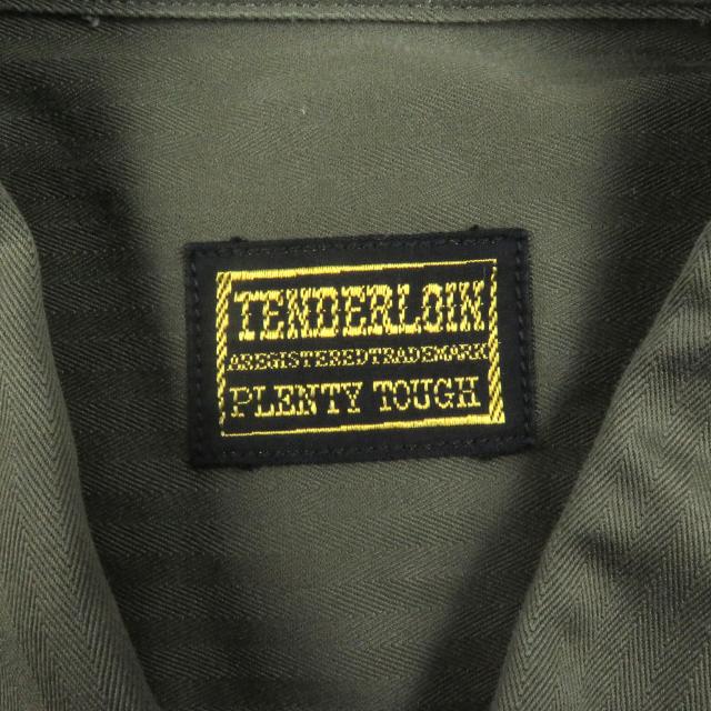 ドンドン見直し】美品□TENDERLOIN テンダーロイン コットン100％ 刺繍