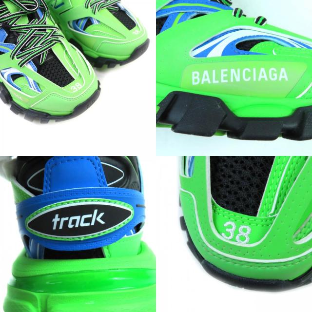 未使用品☆BALENCIAGA バレンシアガ 542436 TRACK TRAINER ロゴ入り