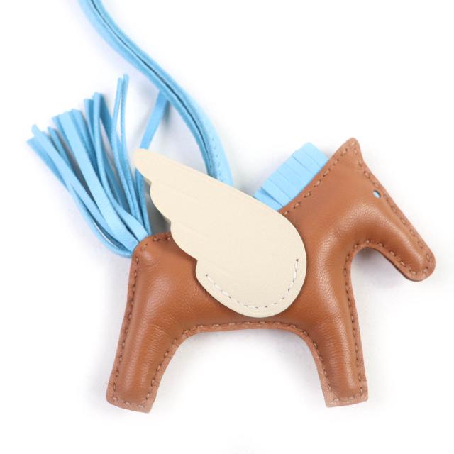 極美品☆HERMES エルメス ロデオチャーム ペガサス PM ゴールド