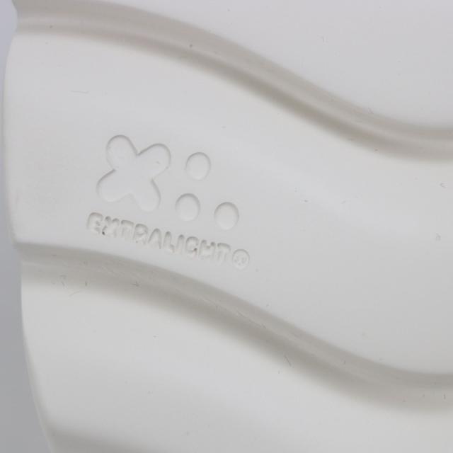 未使用品▼BOTTEGAVENETA ボッテガヴェネタ 690034 Flash フラッシュ レザー使 ダブルベルト サンダル ホワイト ゴールド金具 43 メンズ_9