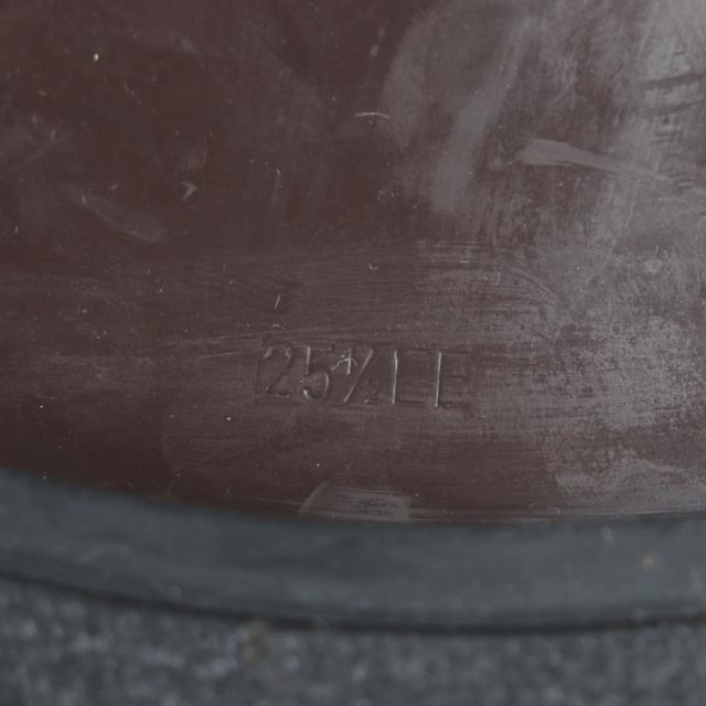 未使用品▼REGAL リーガル レザー モンクストラップ プレーントゥ レザーシューズ ブラック 25.5EE メンズ ビジネスオススメ◎