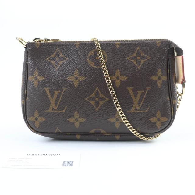 未使用品☆LOUIS VUITTON ルイヴィトン M58009 ミニ･ポシェット･アクセソワール モノグラムキャンバス アクセサリーポーチ フランス製_1