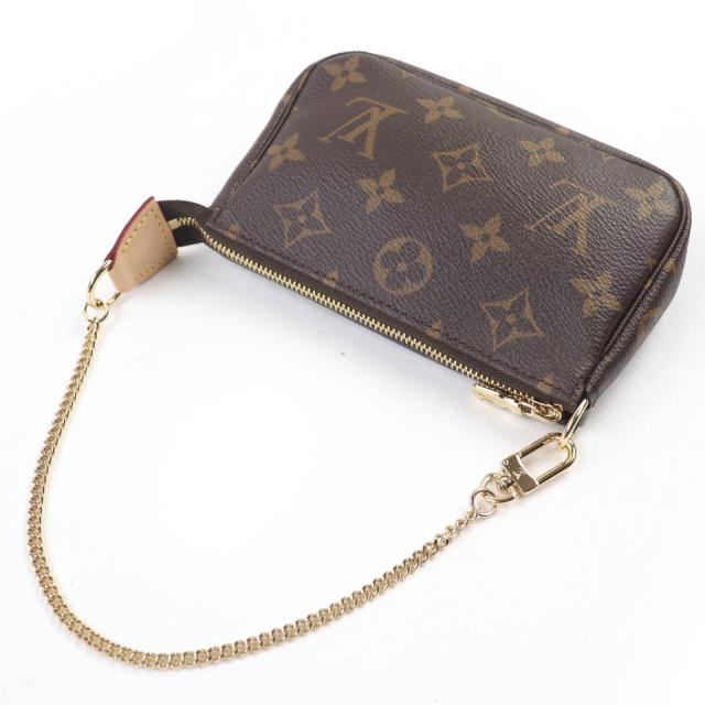 未使用品☆LOUIS VUITTON ルイヴィトン M58009 ミニ･ポシェット･アクセソワール モノグラムキャンバス アクセサリーポーチ フランス製_4