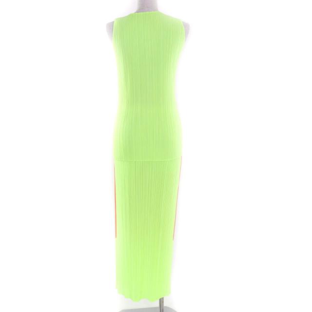 極美品★プリーツプリーズ イッセイミヤケ PP06-JK501/ PP06-JG506 パフェ転写プリント カットソー＋スカート セットアップ 3 正規品 極美品☆プリーツプリーズ イッセイミヤケ PP06-JK501/ PP06-JG506